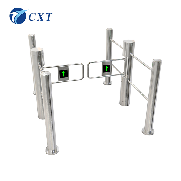 Supermarket professional column-type brushless swing gate