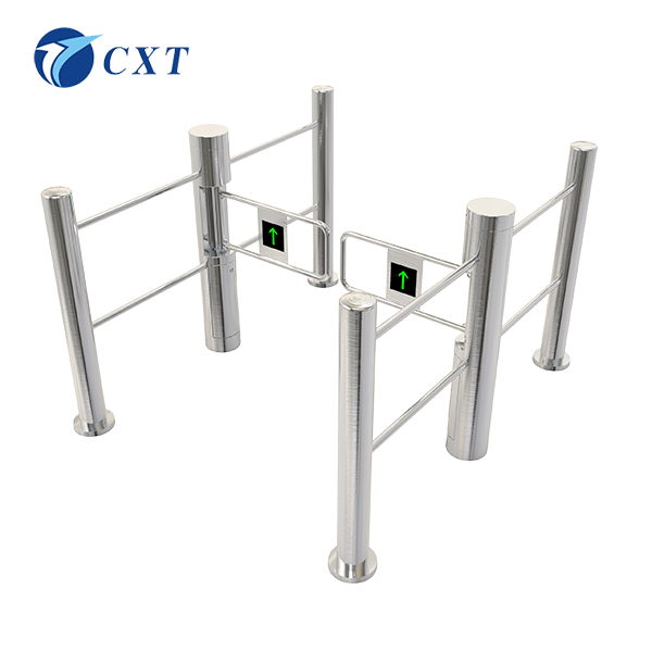 Supermarket professional column-type brushless swing gate