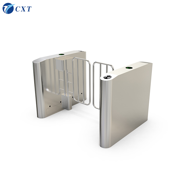 Anti-climb and anti-drill brushless anti-collision swing gate