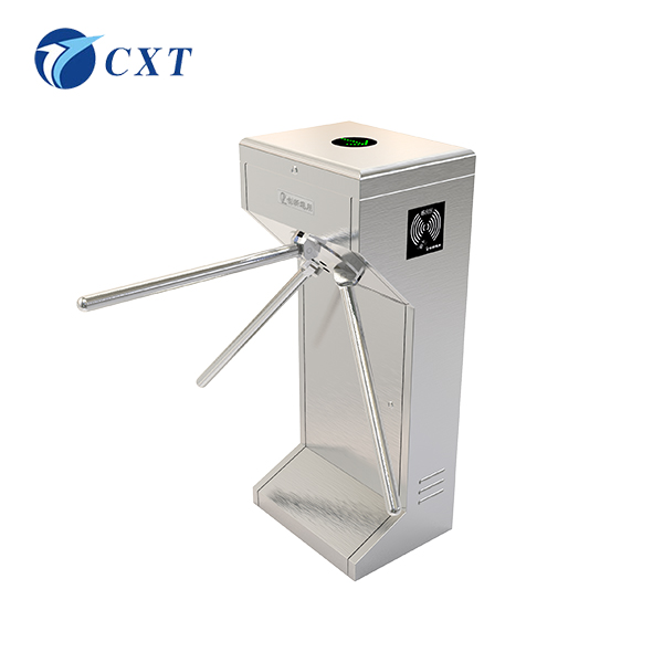 Semi-automatic vertical tripod turnstile (solenoid valve)