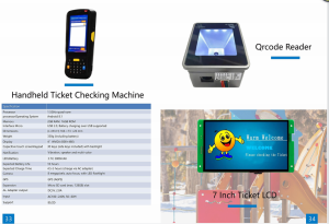 Scenic area ticketing systems
