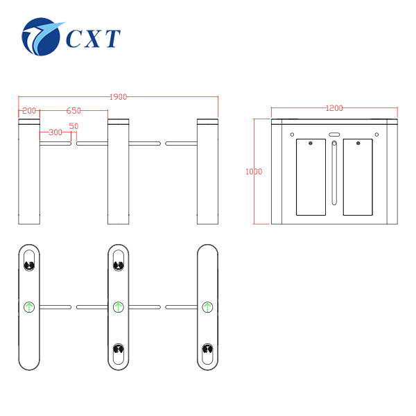 Drop Arm Turnstile