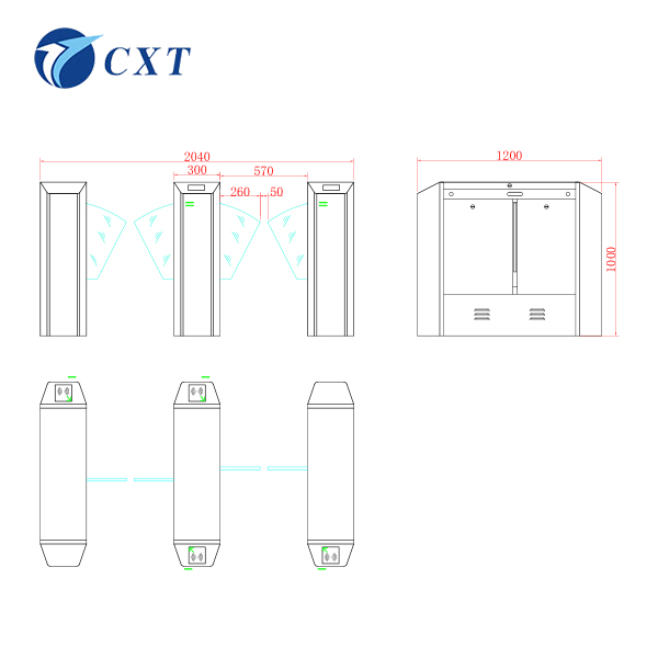 Precision brushless wing gate