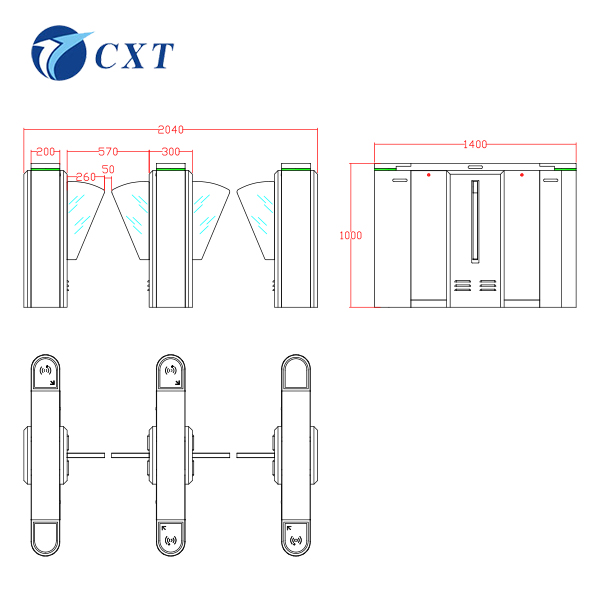 Mechanical and infrared dual anti-pinch function, when encountering obstacles during the resetting process of the barrier arm, it will automatically stop or rebound and send out an alarm signal