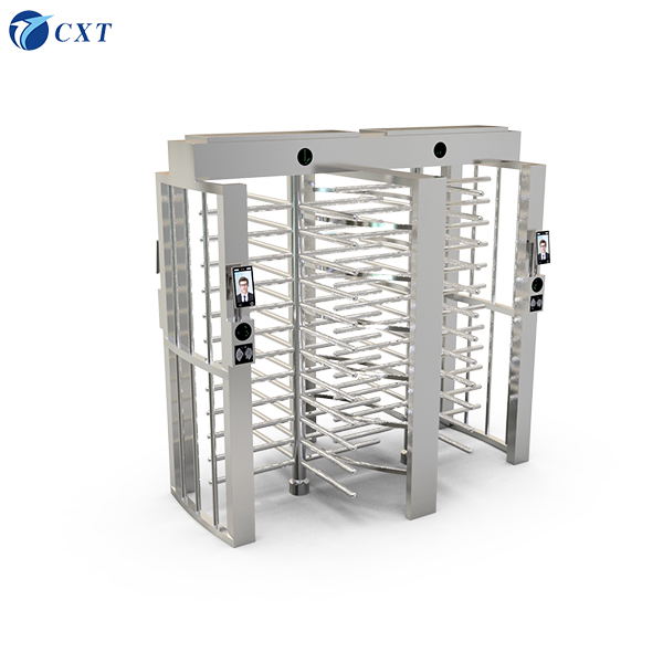 Semi-automatic full-height rotary gate/double door