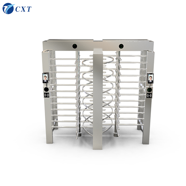 Semi-automatic full-height rotary gate/double door