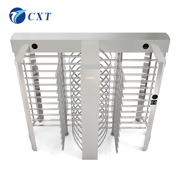 Semi-automatic full-height rotary gate/double door
