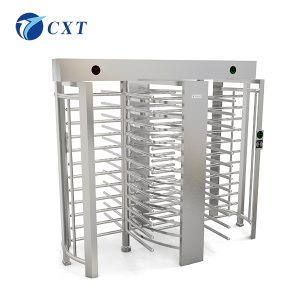 Semi-automatic full-height rotary gate/double door