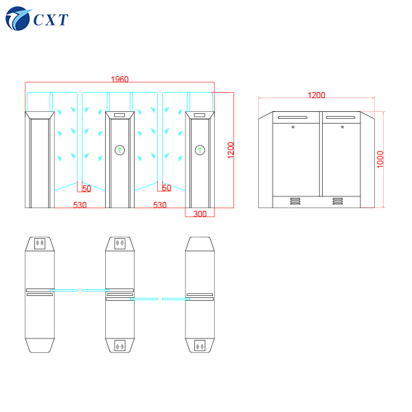 Precision sliding gate
