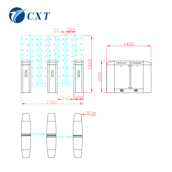 Sliding Turnstile CXT-PY510B
