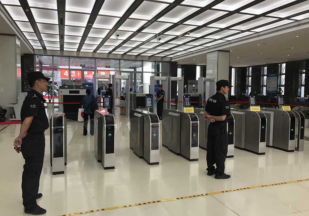 CXT Professional Subway Turnstile Solutions, Standard Subway Turnstile Configuration